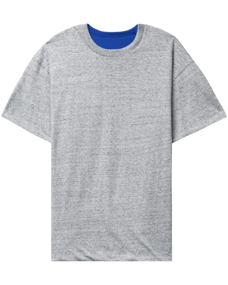 John Elliott + Co Wendbares T-Shirt Grau