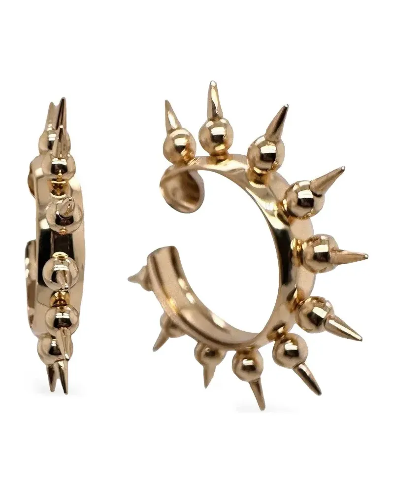 Brooks Brothers 18kt Spiked Muse Gelbgoldohrringe Gold