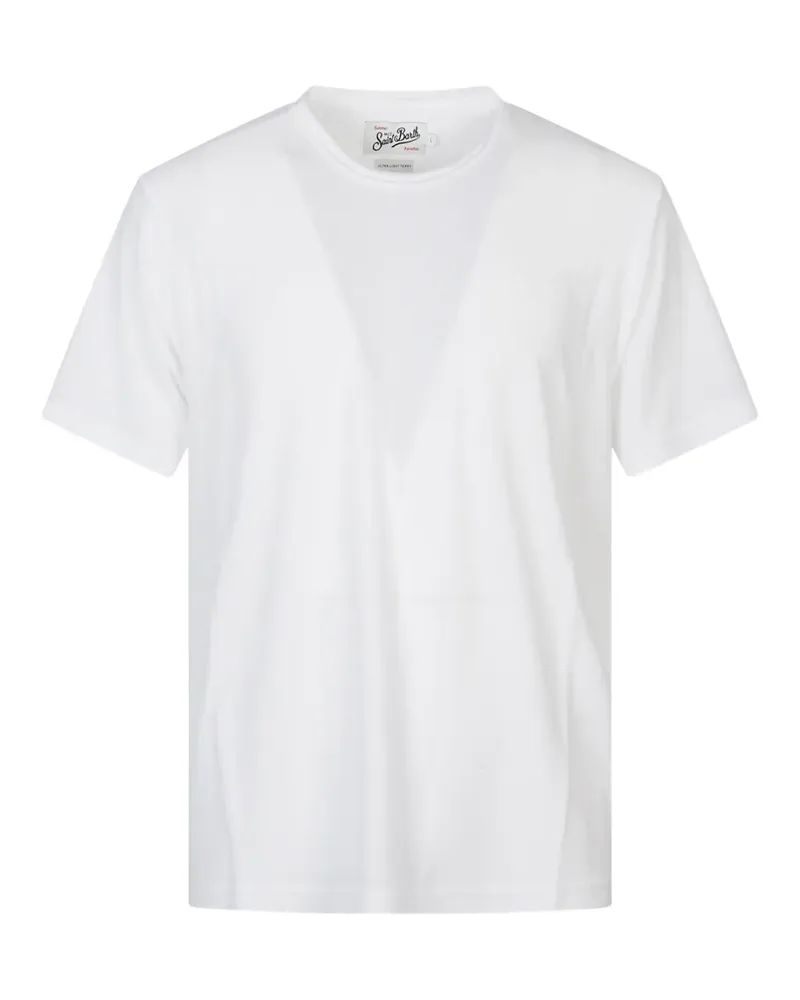 MC2 Saint Barth T-Shirt aus Frottee - Weiß Weiß