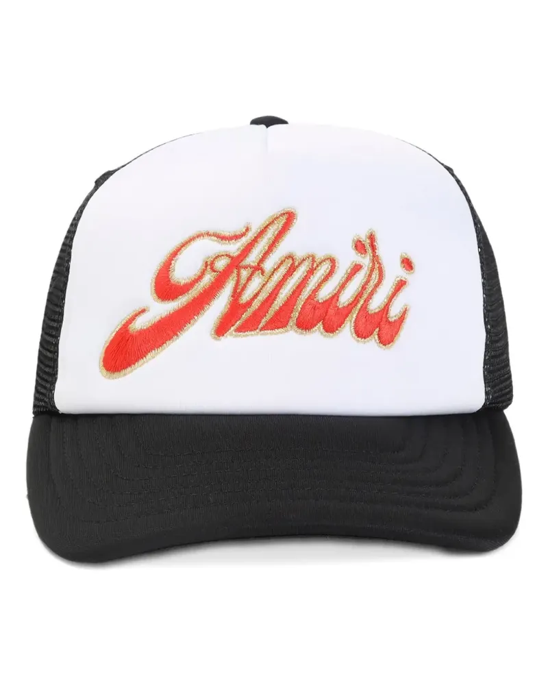 Amiri Baseballkappe mit Logo-Stickerei - Schwarz Schwarz