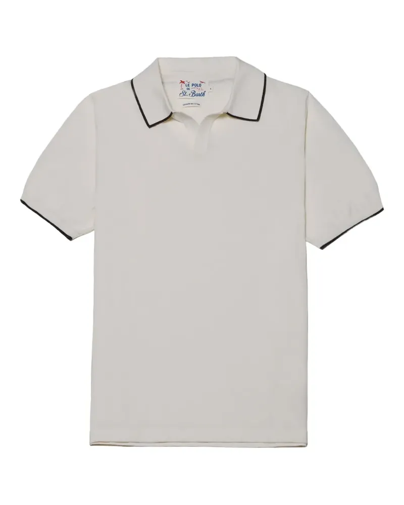 MC2 Saint Barth trimmed T-shirt - Weiß Weiß