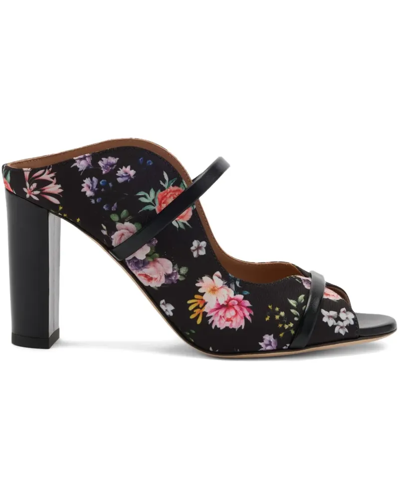 Malone Souliers Norah Sandalen 85mm - Schwarz Schwarz