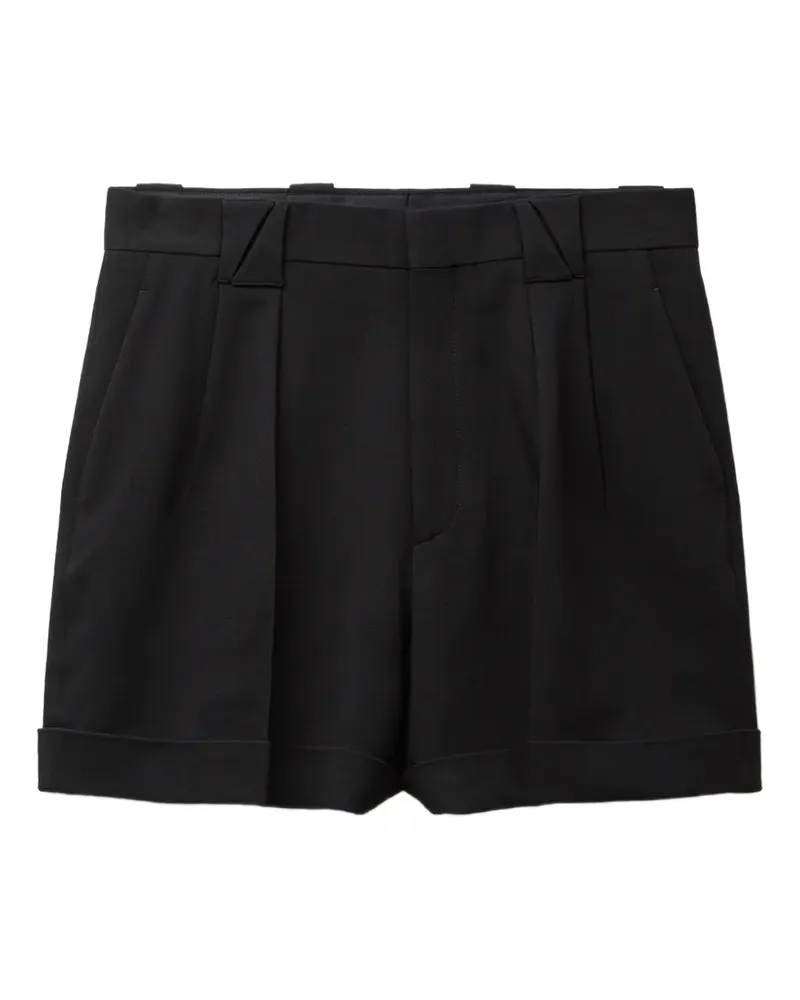 Versace Shorts aus Stretchwolle - Schwarz Schwarz