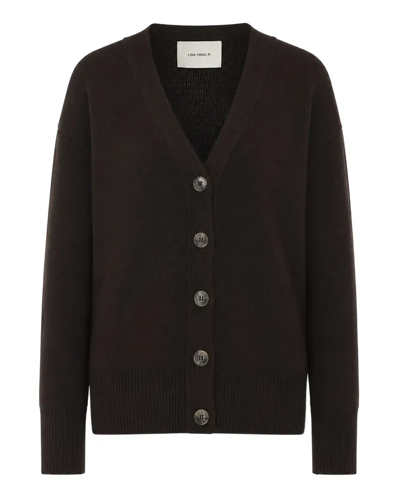 Lisa Yang Amery Cardigan aus Kaschmir - Braun Braun