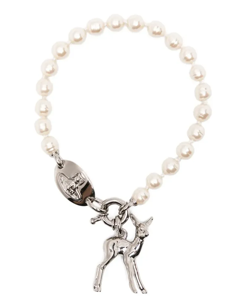 Vivienne Westwood Orb-plaque bracelet - Silber Silber