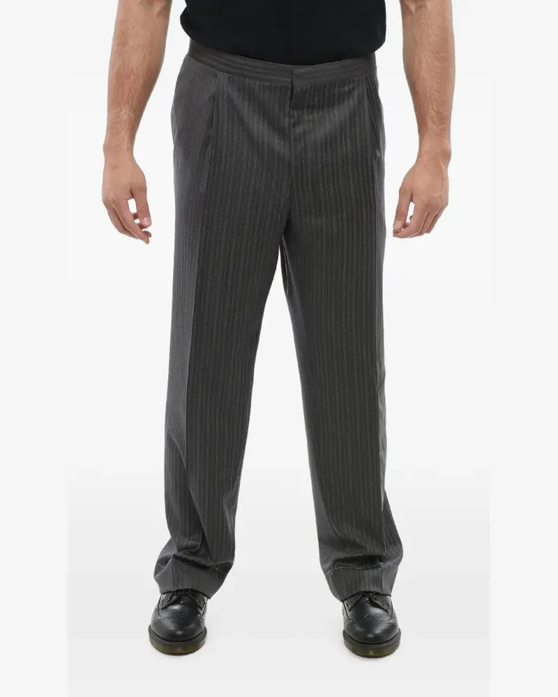Corneliani Mantua pinstripe-pattern trousers - Grau Grau