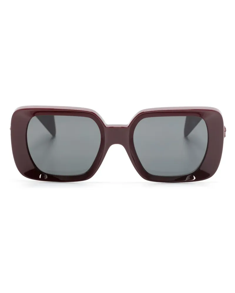 Versace Sonnenbrille mit Medusa-Schild - Rot Rot