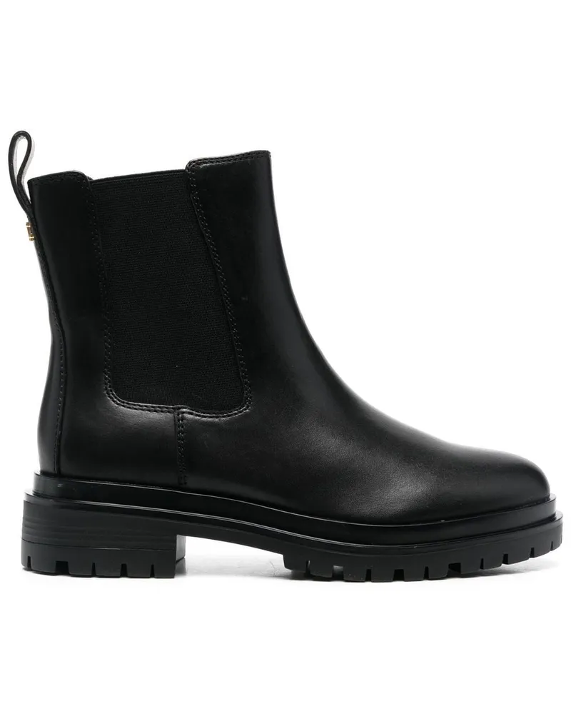 Ralph Lauren Corinne Stiefel Schwarz