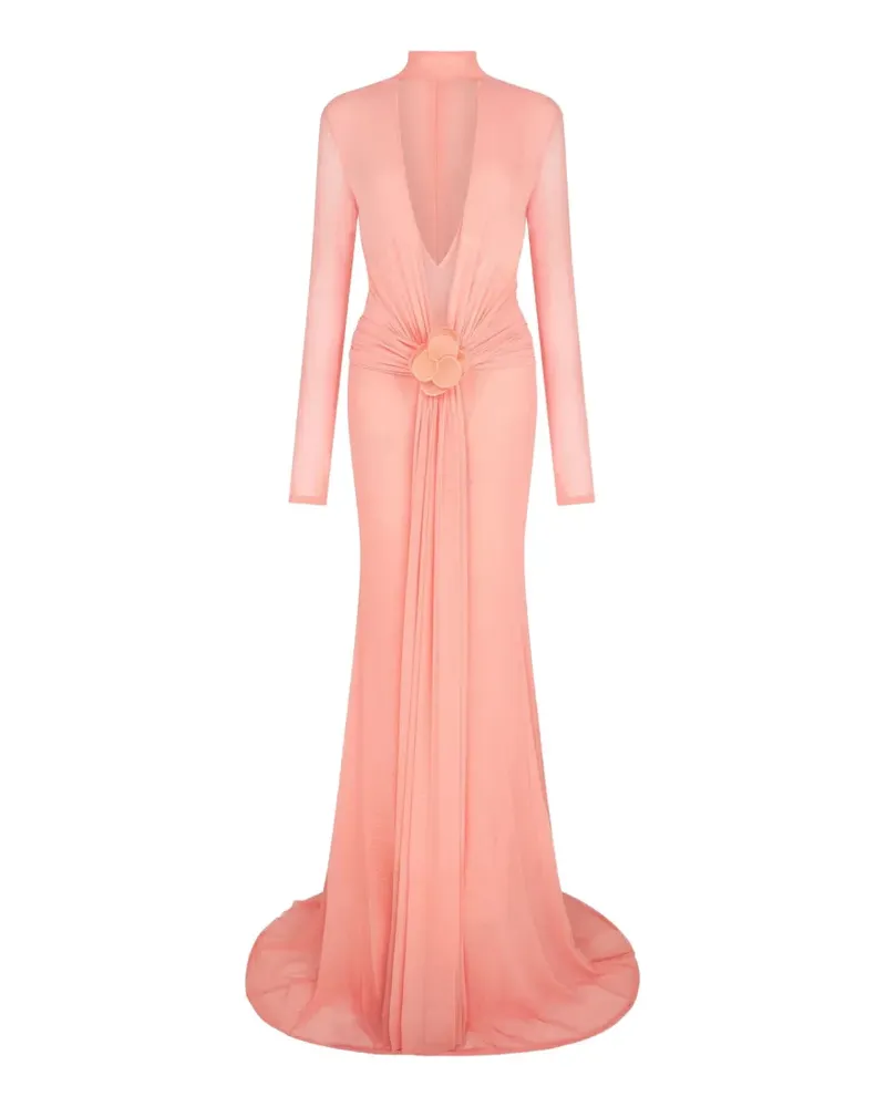 David Koma lace flower gown - Rosa Rosa