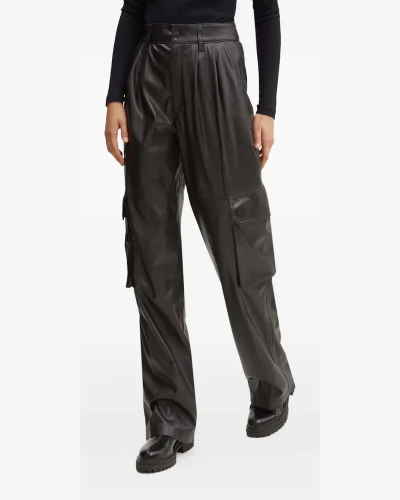 HUGO BOSS Klassische Cargohose - Schwarz Schwarz