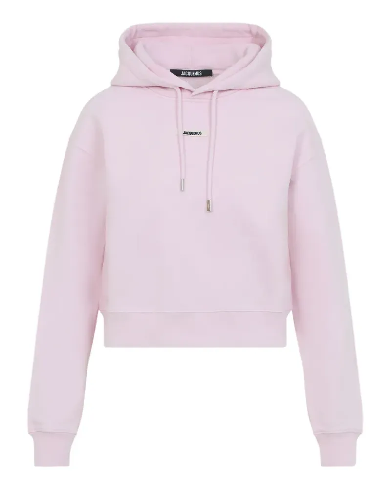 Jacquemus cropped hoodie - Rosa Rosa