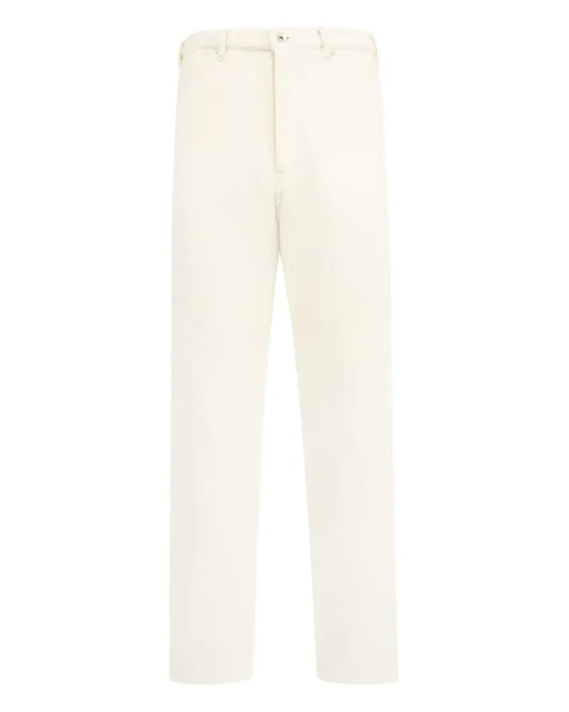 AURALEE Hose aus Tweed - Nude Nude