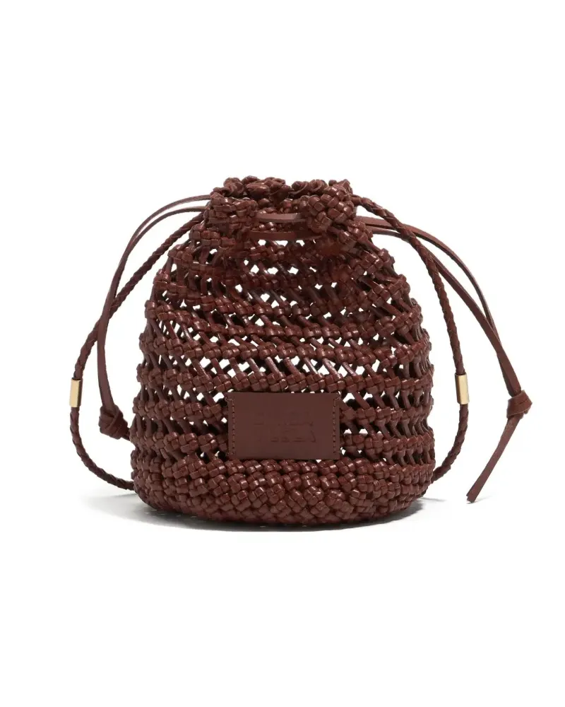 BIMBA Y LOLA Beuteltasche aus Leder - Braun Braun