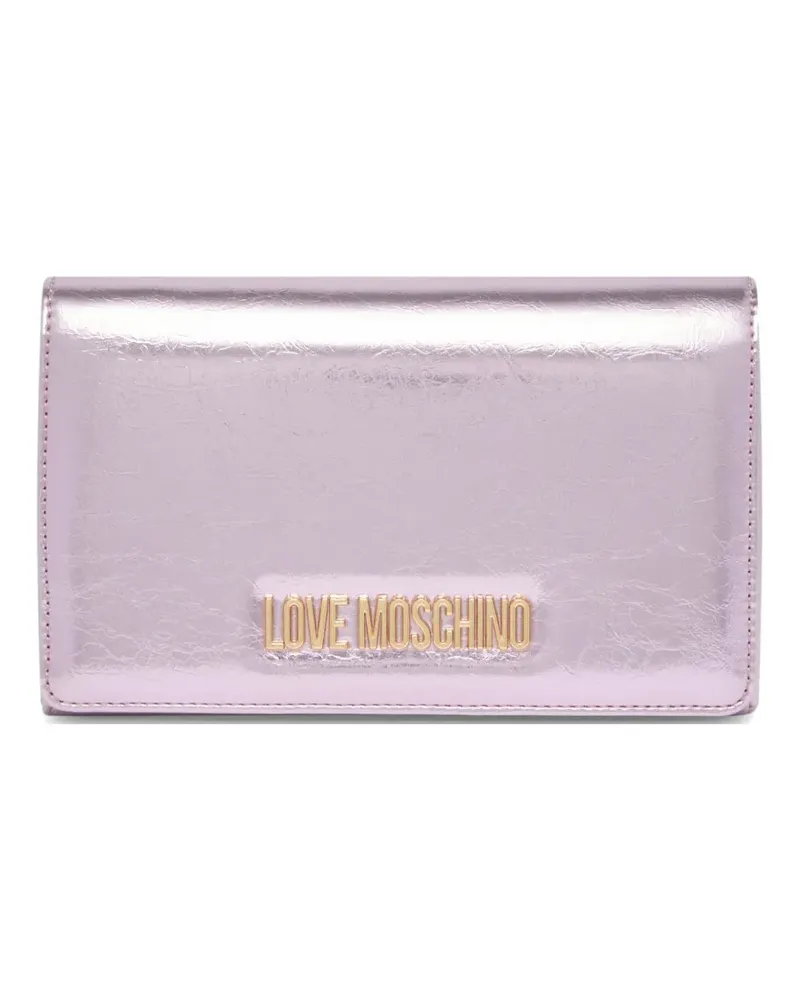 Moschino chain clutch bag - Violett Violett