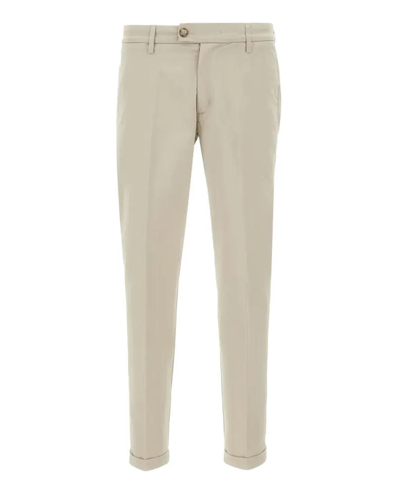Re-HasH Mucha10 slim-fit trousers - Nude Nude