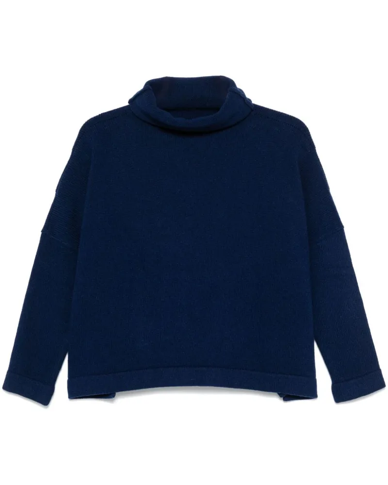 Daniela Gregis Cropped-Pullover - Blau Blau