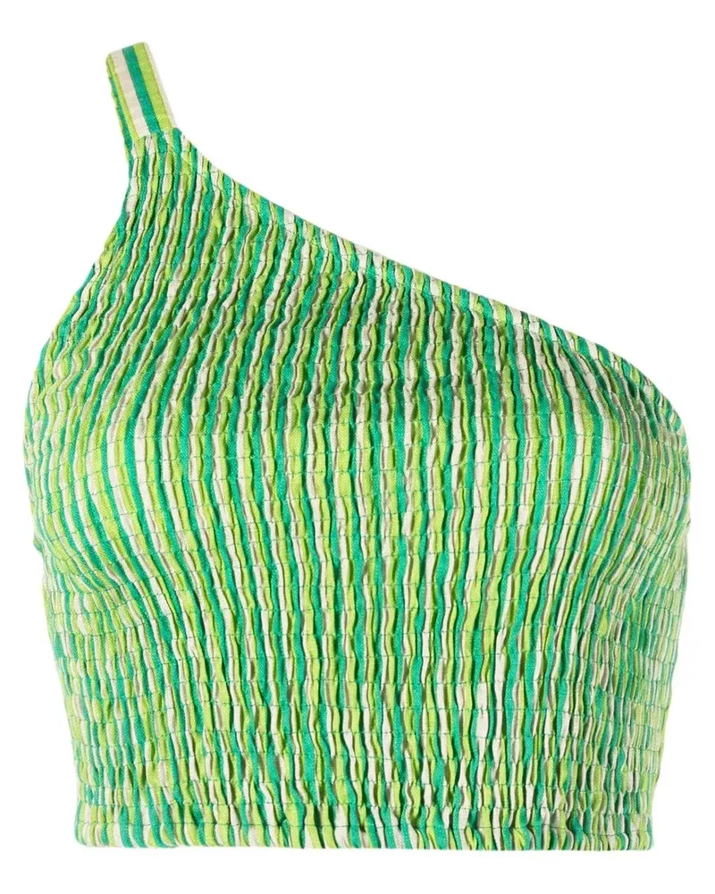 Faithfull The Brand Le Manoa One-Shoulder-Top - Grün Grün