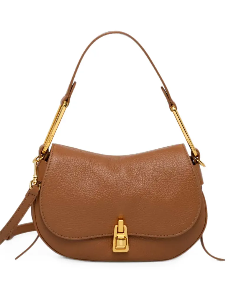 Coccinelle pebbled leather shoulder bag - Braun Braun