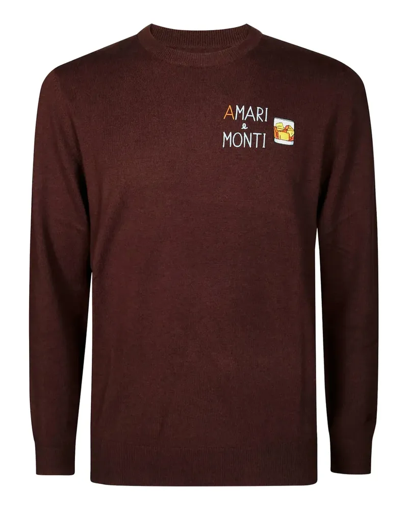 MC2 Saint Barth embroidered crew-neck sweater - Braun Braun