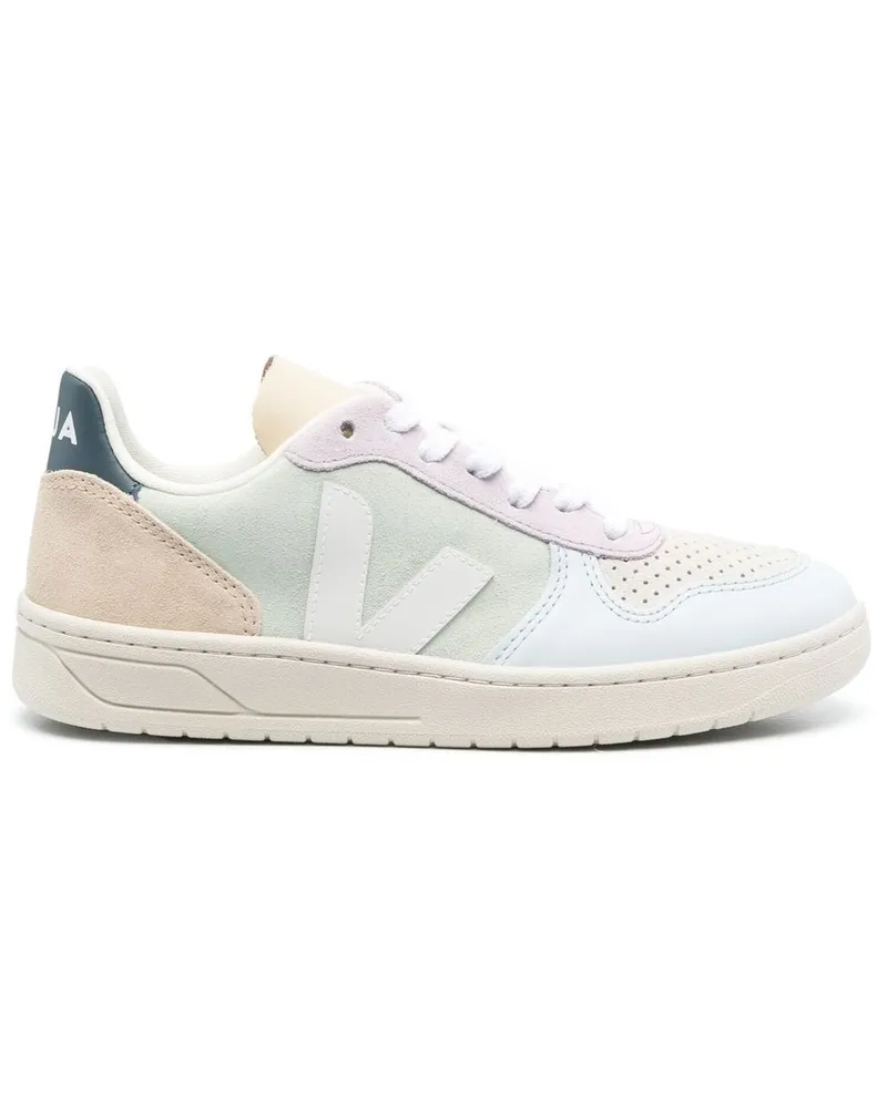 VEJA V-10 Sneakers aus Wildleder - Grün Grün