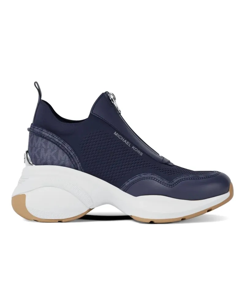 Michael Kors Sneakers mit Reißverschluss - Blau Blau