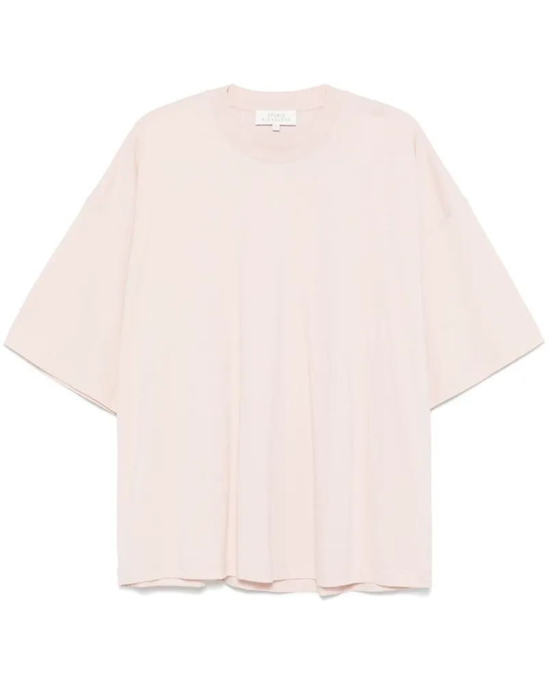 Studio Nicholson Piu T-Shirt - Rosa Rosa