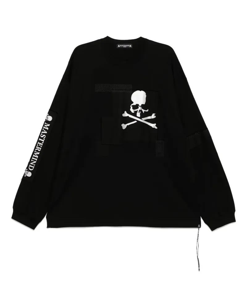 Mastermind World T-Shirt mit Logo-Print - Schwarz Schwarz