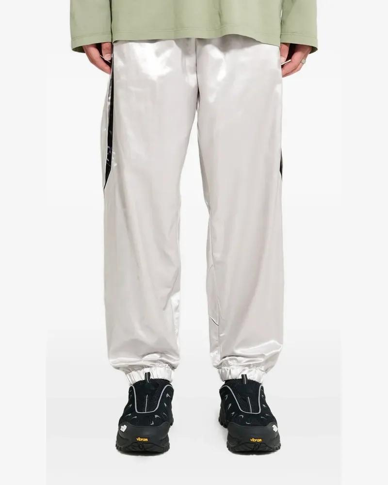 Olly Shinder Hose mit elastischem Bund - Silber Silber