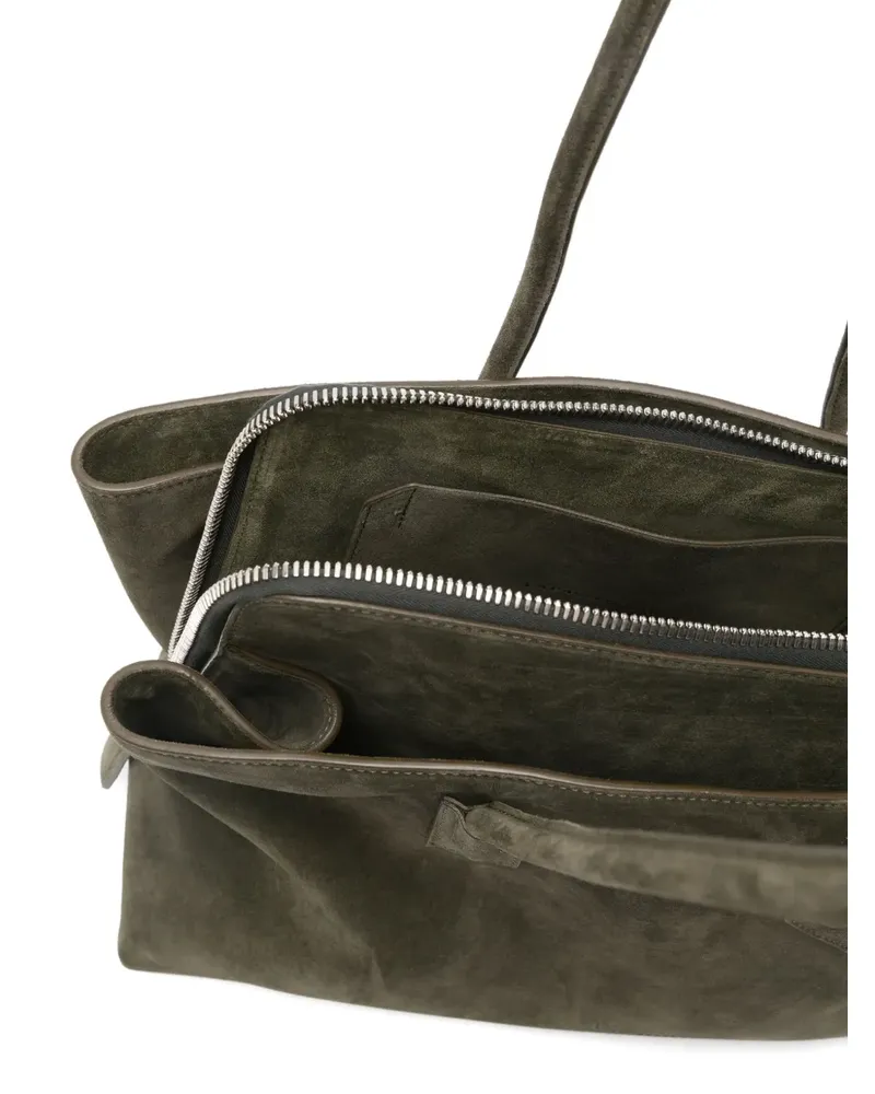 ATTICO Umhängetasche aus Wildleder - Grün Grün