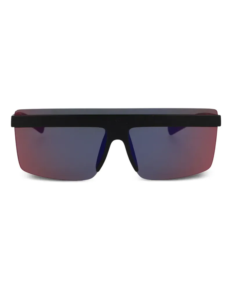 Mykita Mylon shield-frame sunglasses - Schwarz Schwarz