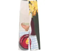 Lemons On A Plate Hose - Gelb