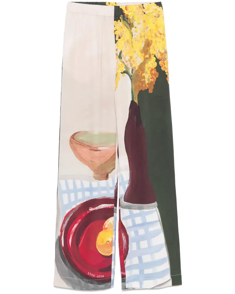 Stine Goya Lemons On A Plate Hose - Gelb Gelb