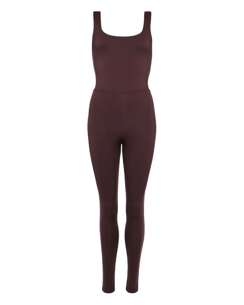 Eres Martha Jumpsuit mit verdrehtem Rücken - Braun Braun