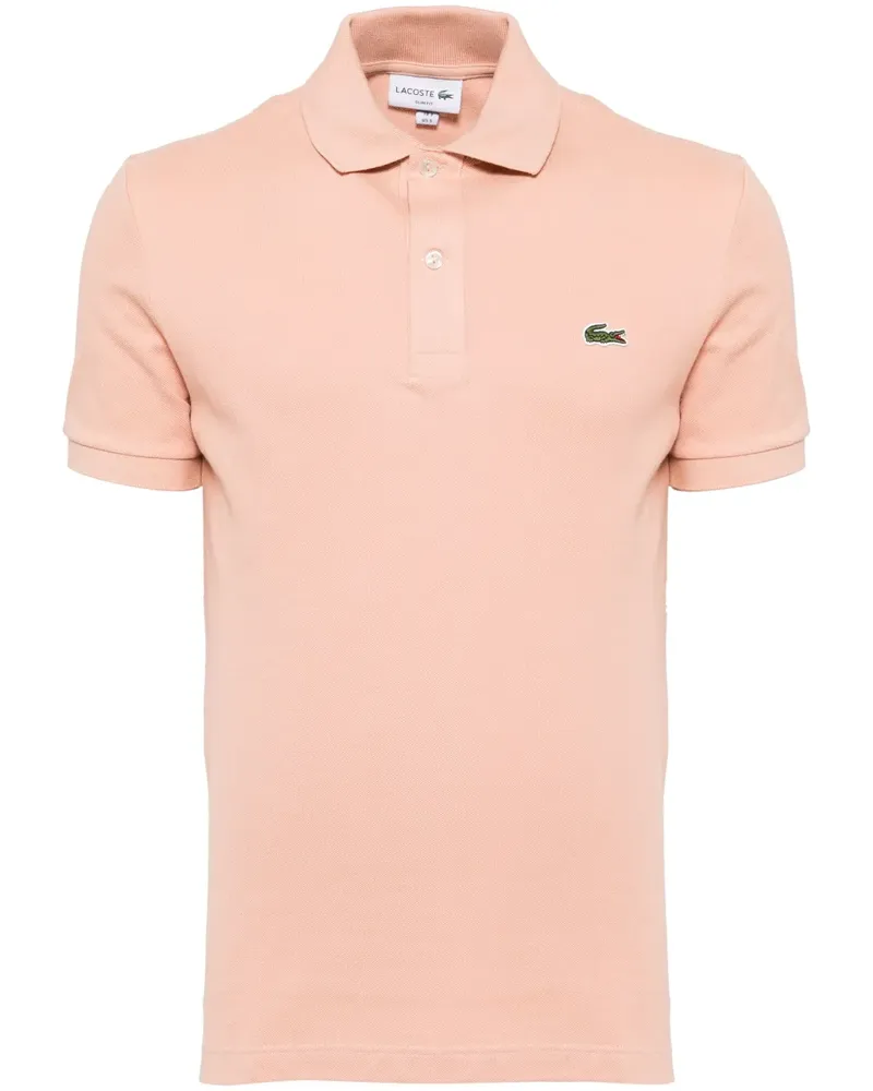 Lacoste Poloshirt aus Pikee - Nude Nude