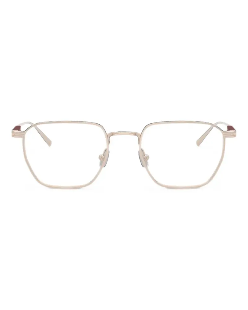 Brunello Cucinelli square-frame glasses - Gold Gold