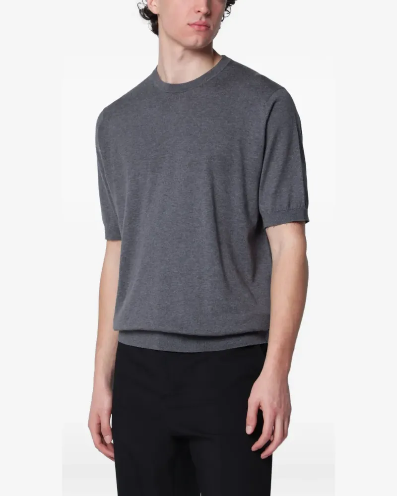 John Smedley Kempton short sleeve T-shirt - Grau Grau