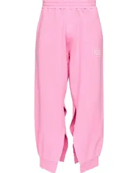 Maison Margiela Jogginghose mit lockerem Schnitt Rosa