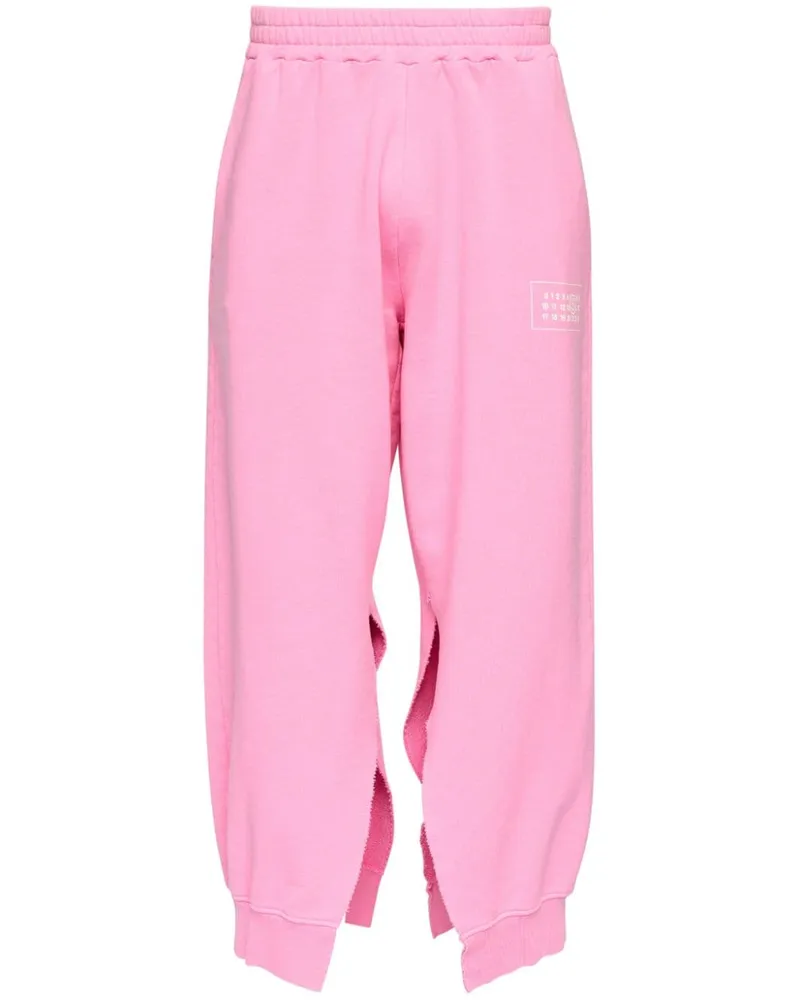 Maison Margiela Jogginghose mit lockerem Schnitt Rosa