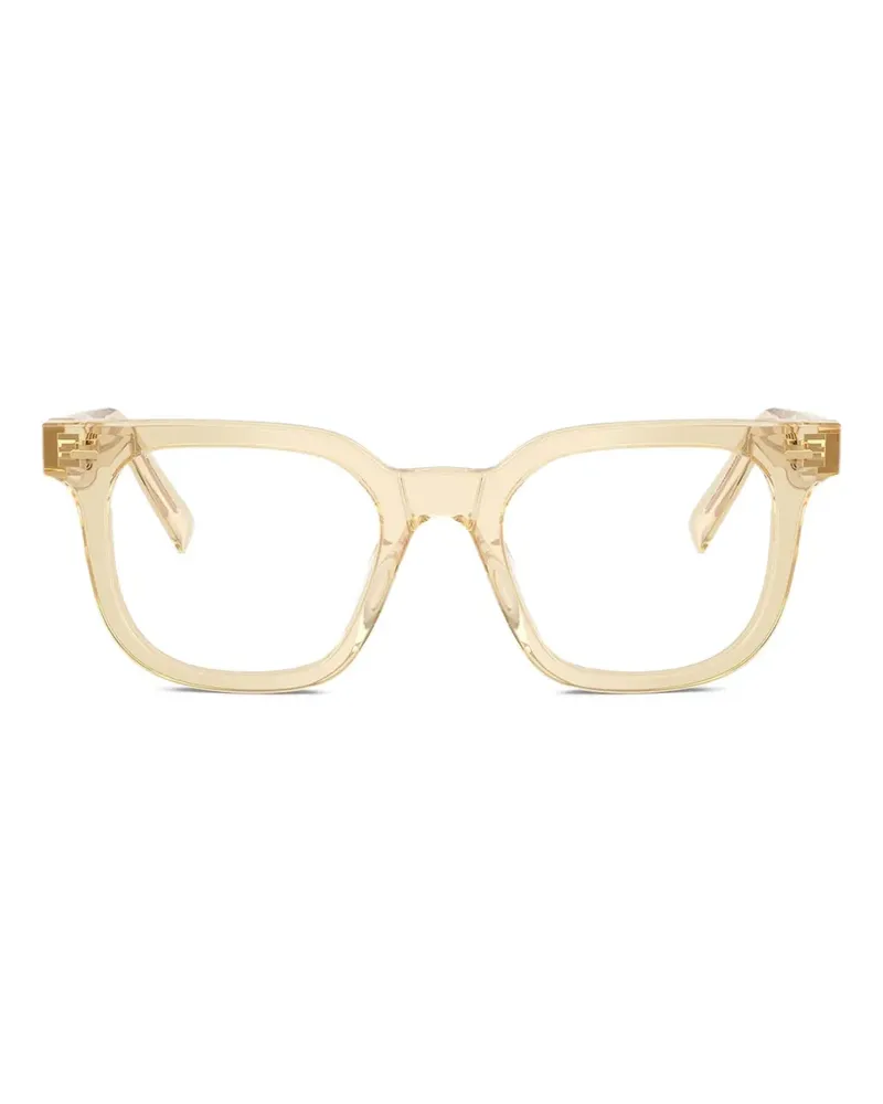 Miu Miu Brille mit eckigem Gestell - Nude Nude