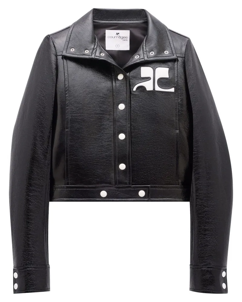 Courrèges Reedition Jacke - Schwarz Schwarz