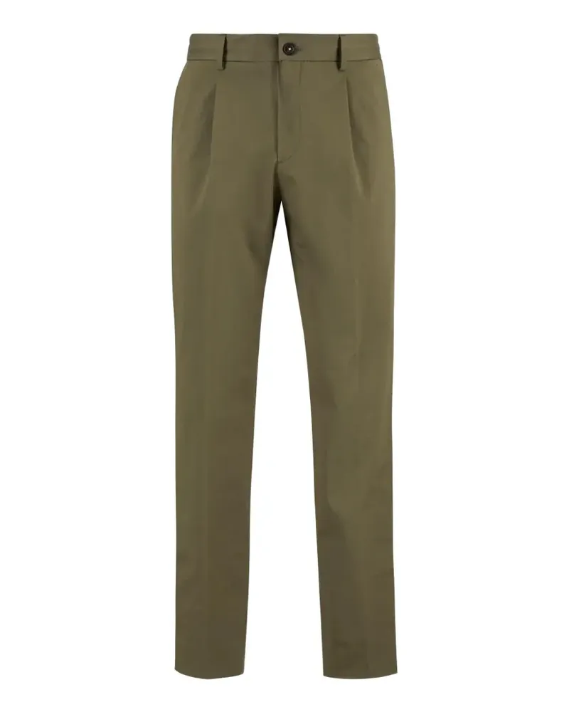 Barbour Bellamy pleated trousers - Grün Grün