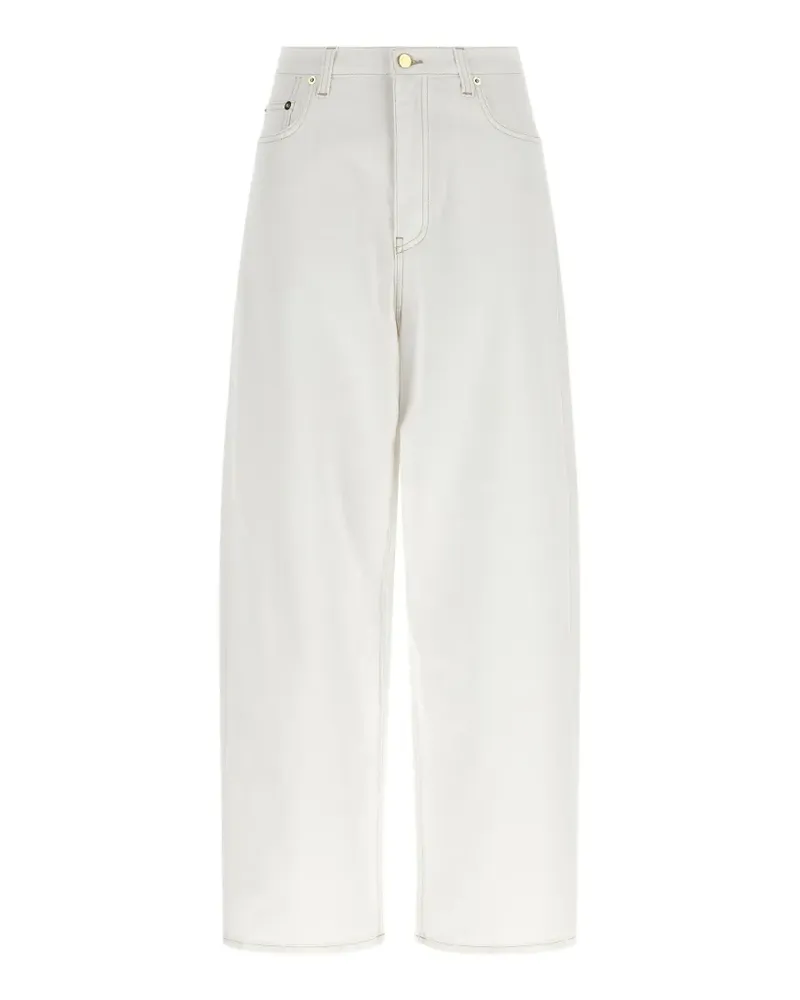 Fabiana Filippi contrast-stitch jeans - Nude Nude