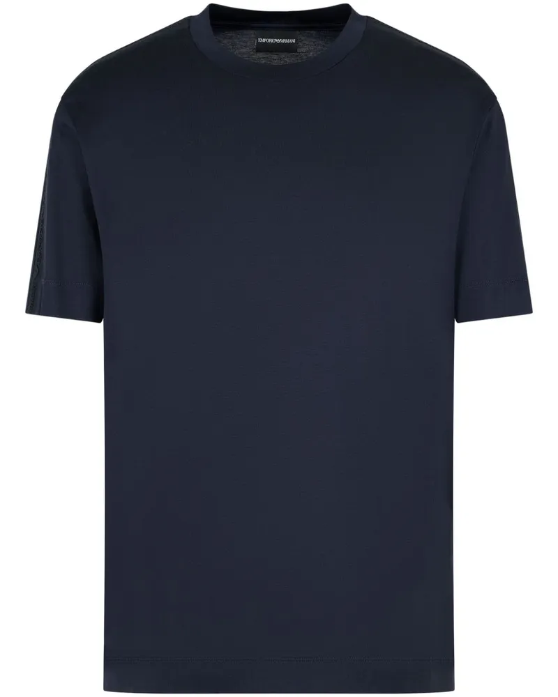Emporio Armani Klassisches T-Shirt - Blau Blau