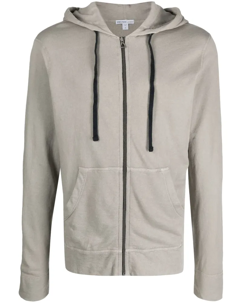 James Perse Kapuzenjacke aus Supima-Baumwolle - Grau Grau
