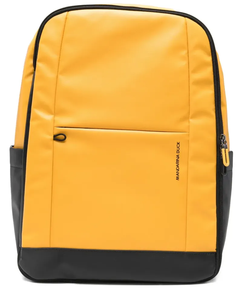 Mandarina Duck Eco Coated Reise-Rucksack - Gelb Gelb