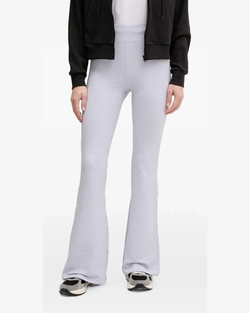 Puma Ausgestellte Dare To Leggings aus Waffelstrick - Blau Blau