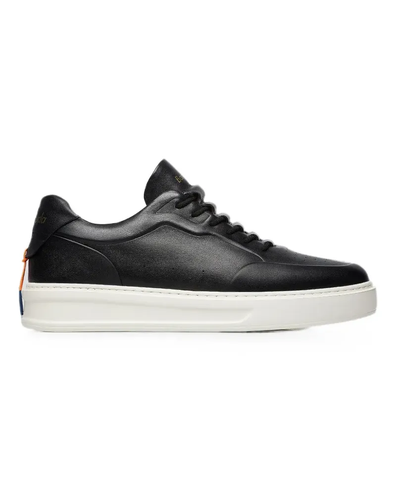 Barracuda Perforierte Sneakers - Schwarz Schwarz