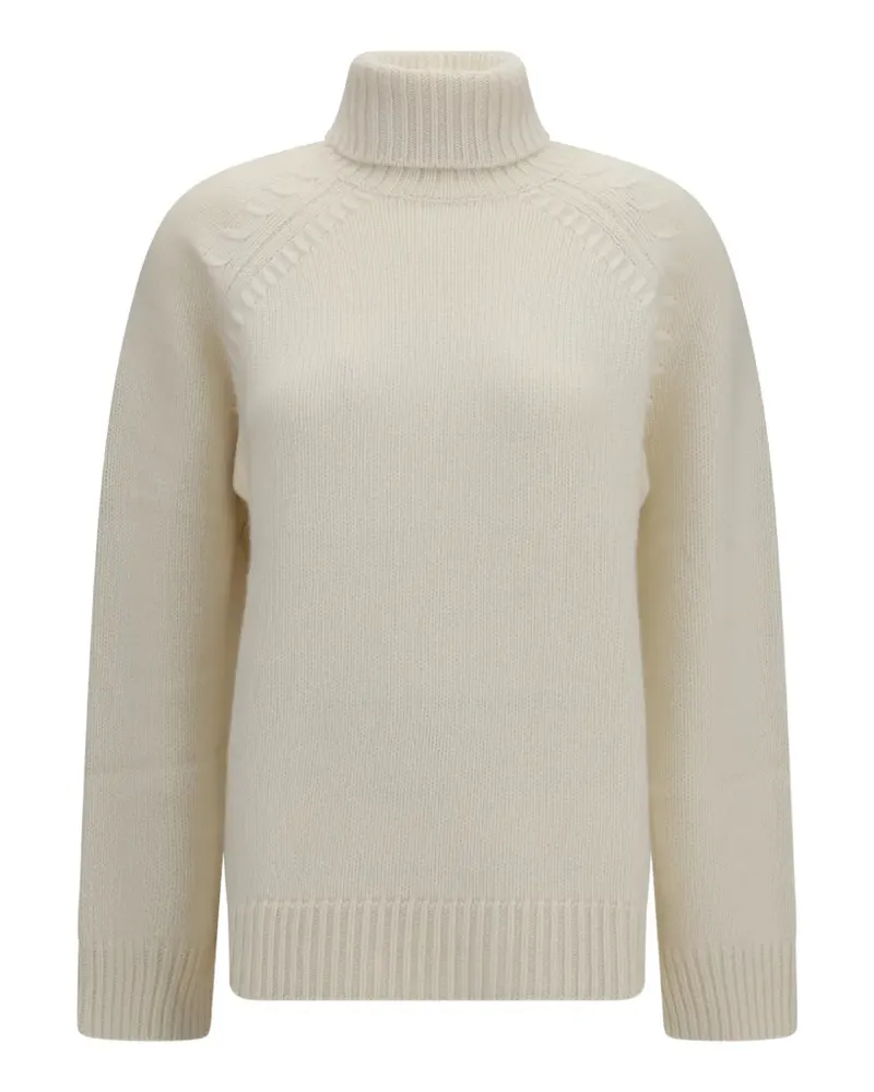 P.A.R.O.S.H. P.A.R.O H. Rollkragenpullover aus Kaschmir - Weiß Weiß