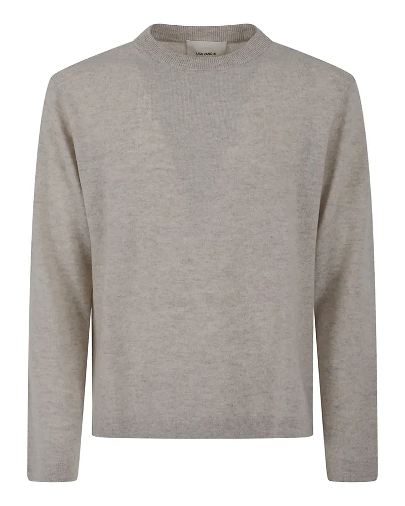 Lisa Yang crew-neck sweater - Nude Nude