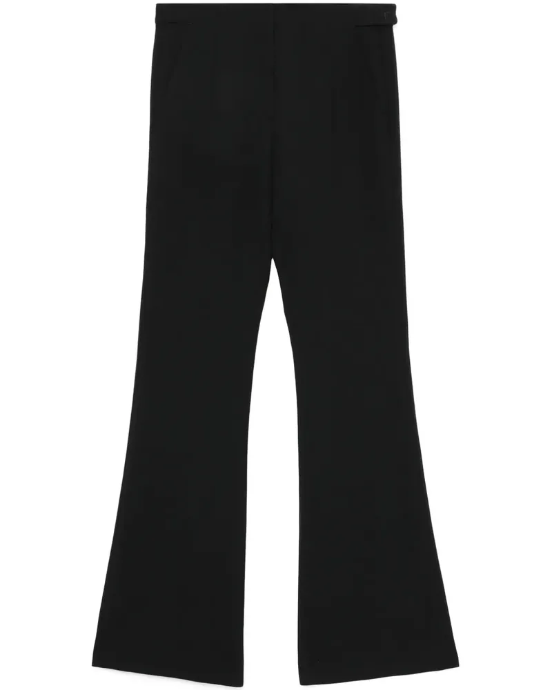 LOW CLASSIC Ausgestellte Hose - Schwarz Schwarz